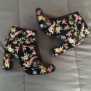 Lulu’s embroidered booties